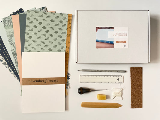 French Link Bookbinding - Online Class (with kit)